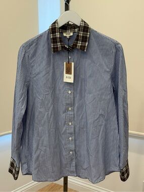 Diega Chaba Striped Button Down Shirt